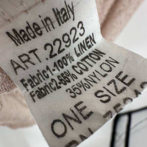 Valentina Naldi Duster Womens One Size Tan Linen Cover Up Sleeveless Tie Front - Picture 7 of 11